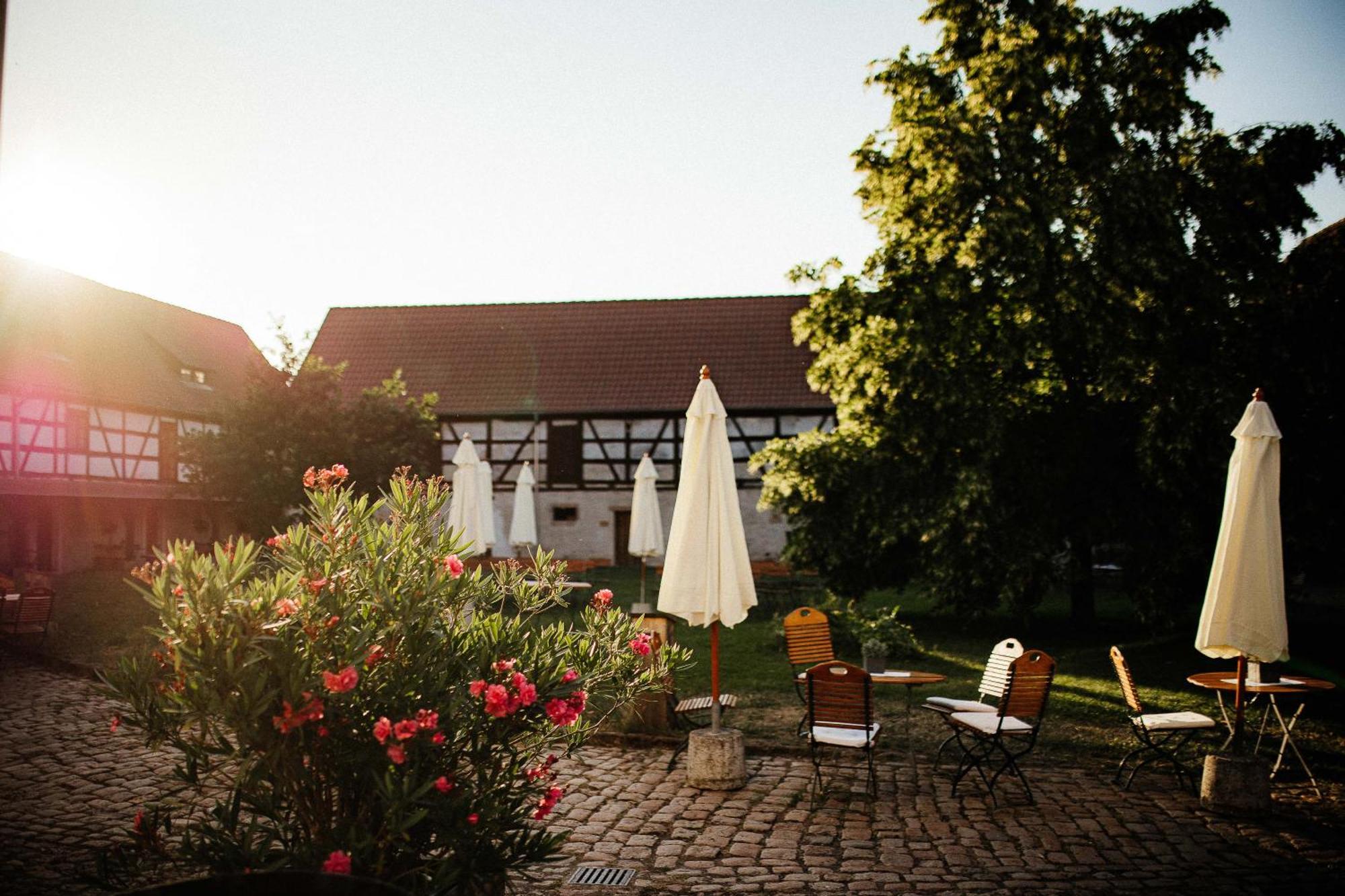 Rittergut Positz Hotel Oppurg Luaran gambar